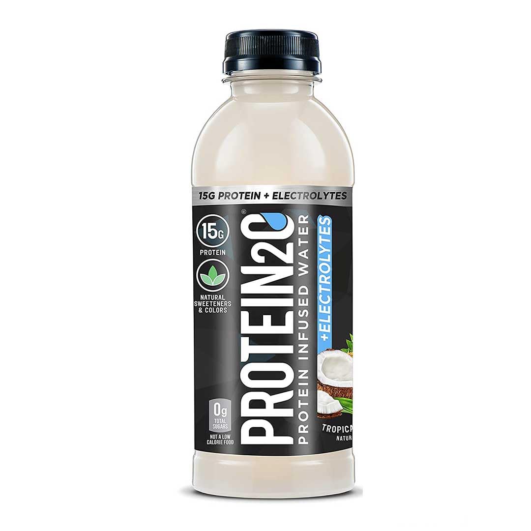 Protein2o 15g Whey Protein Isolate Infused Water, Ready To Drink, Sugar Free, Gluten Free, Lactose Free, Harvest Grape, 16.9 oz Bottle (Pack of 12)