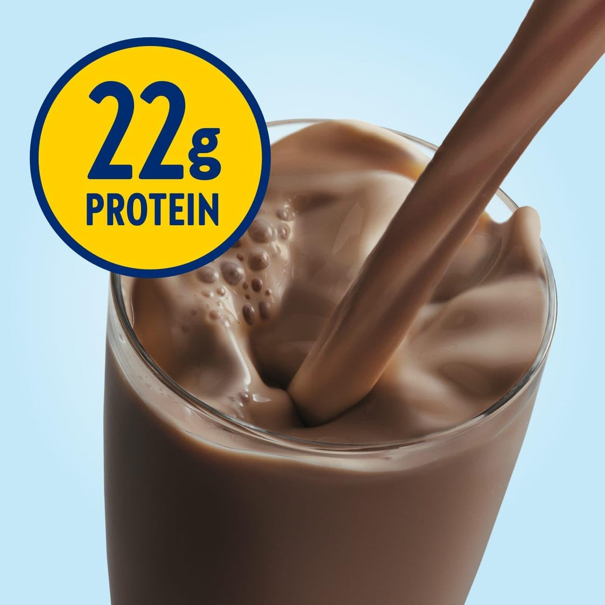 Glucerna Hunger Smart Diabetes Care Powder, Classic Chocolate, Diabetic Snack Replacement to Support Blood Sugar Management, 22g Protein, 130 Calories, 22.3 Oz, 2 Pack