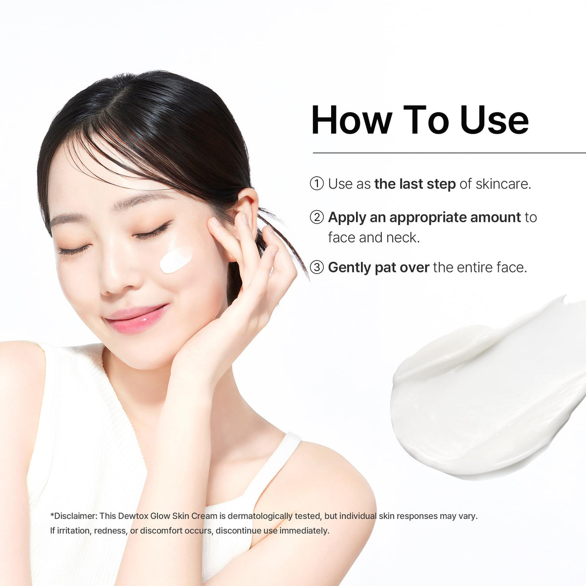 DEWDAP Dewtox Glow Skin Cream, Firming & Hydrating Face Moisturizer with Retinol & Niacinamide, Fine Line Care, Korean Skincare (1.69 Fl Oz / 50ml)
