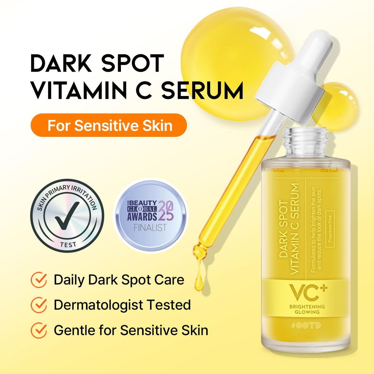 Korean Vitamin C Serum for Brightening and Glowing Skin with Ascorbic Acid & Vitamin Tree Water, Facial Serum 1.69 Fl Oz