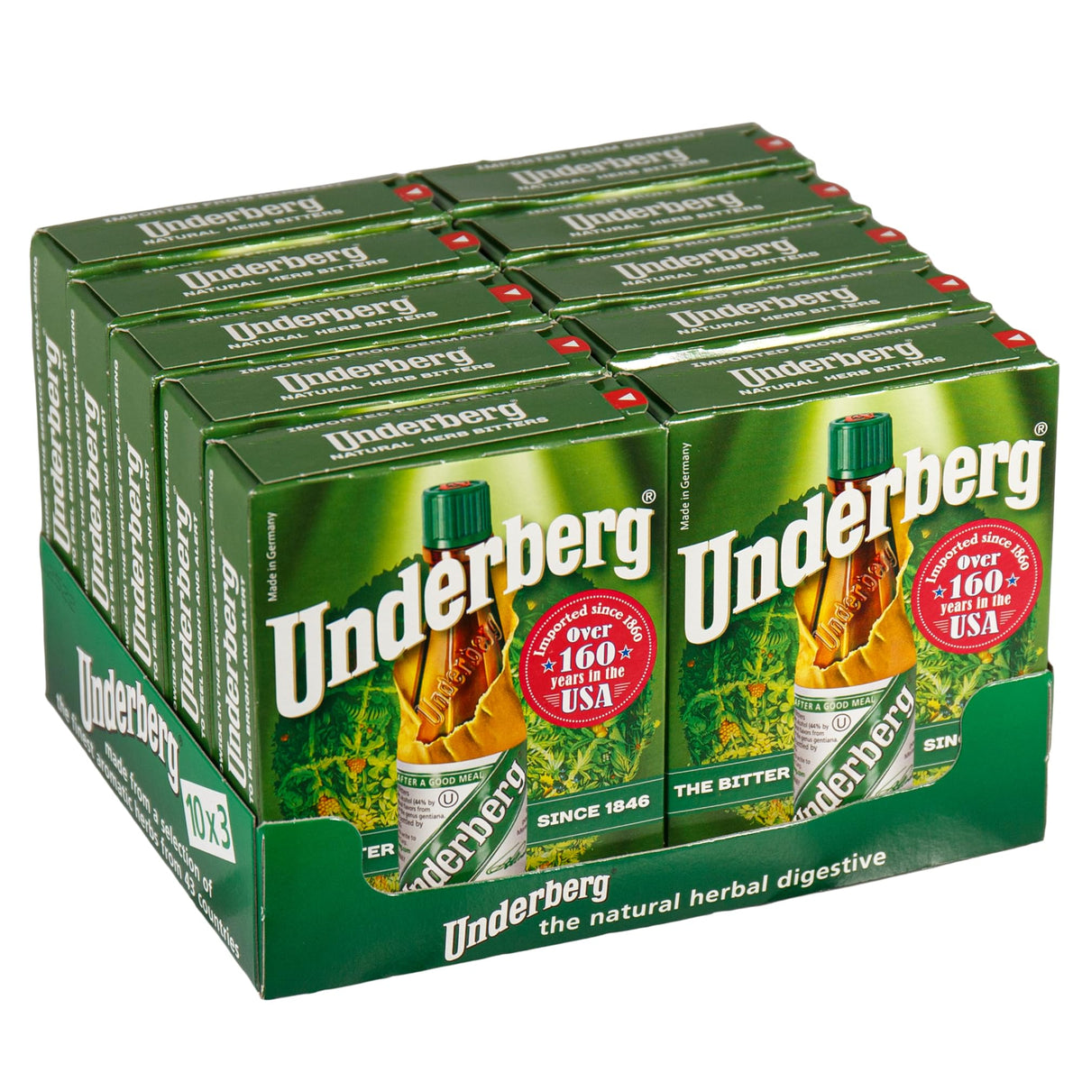 Underberg Natural Herb Bitters, 2-Ounce (Pack of 5)